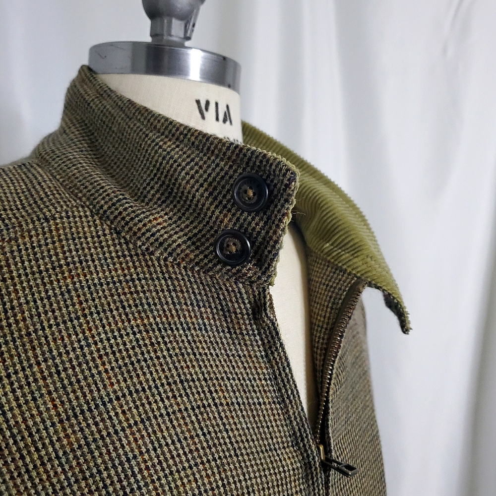 VINTAGE Orvis Tweed Harrington Bomber